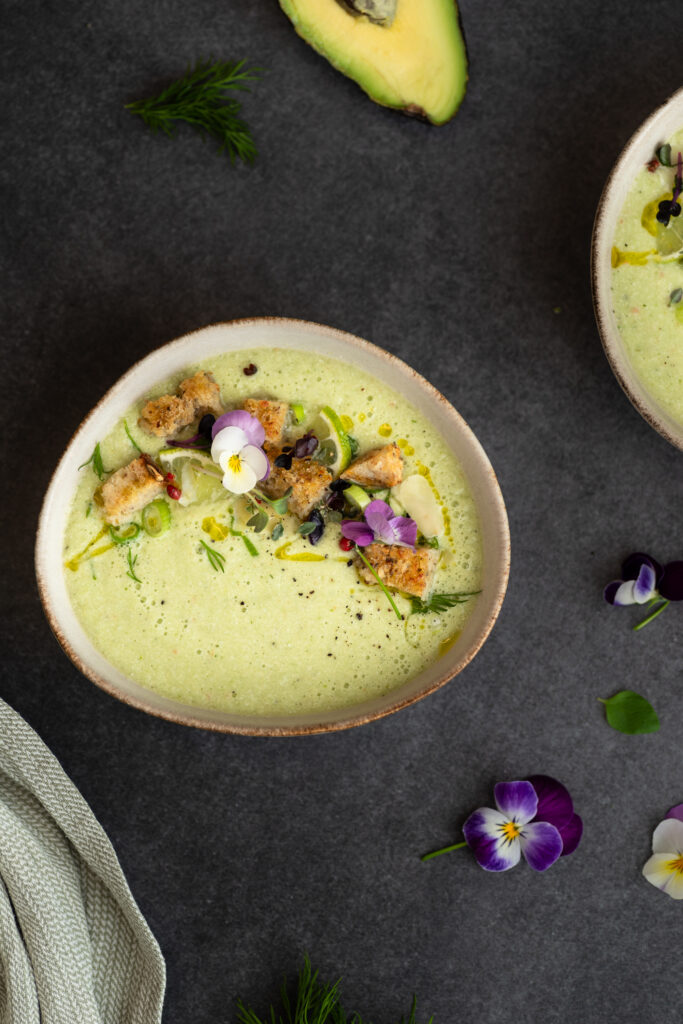 Hello world! frühling gazpacho food fotografie
